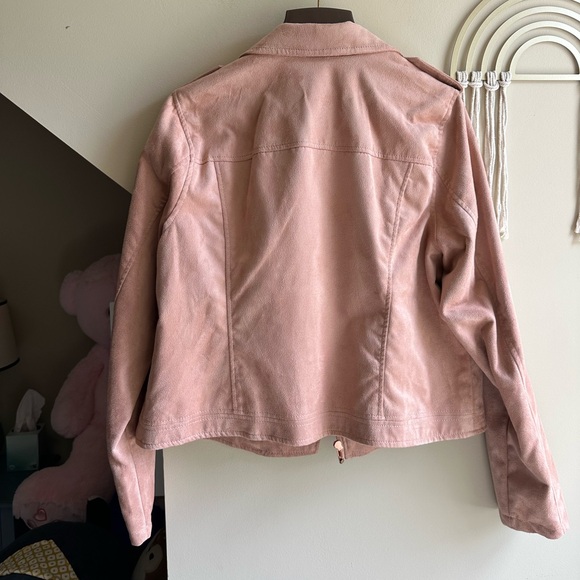 A New Day Blush Faux Leather Jacket for Women - Picture 9 of 9